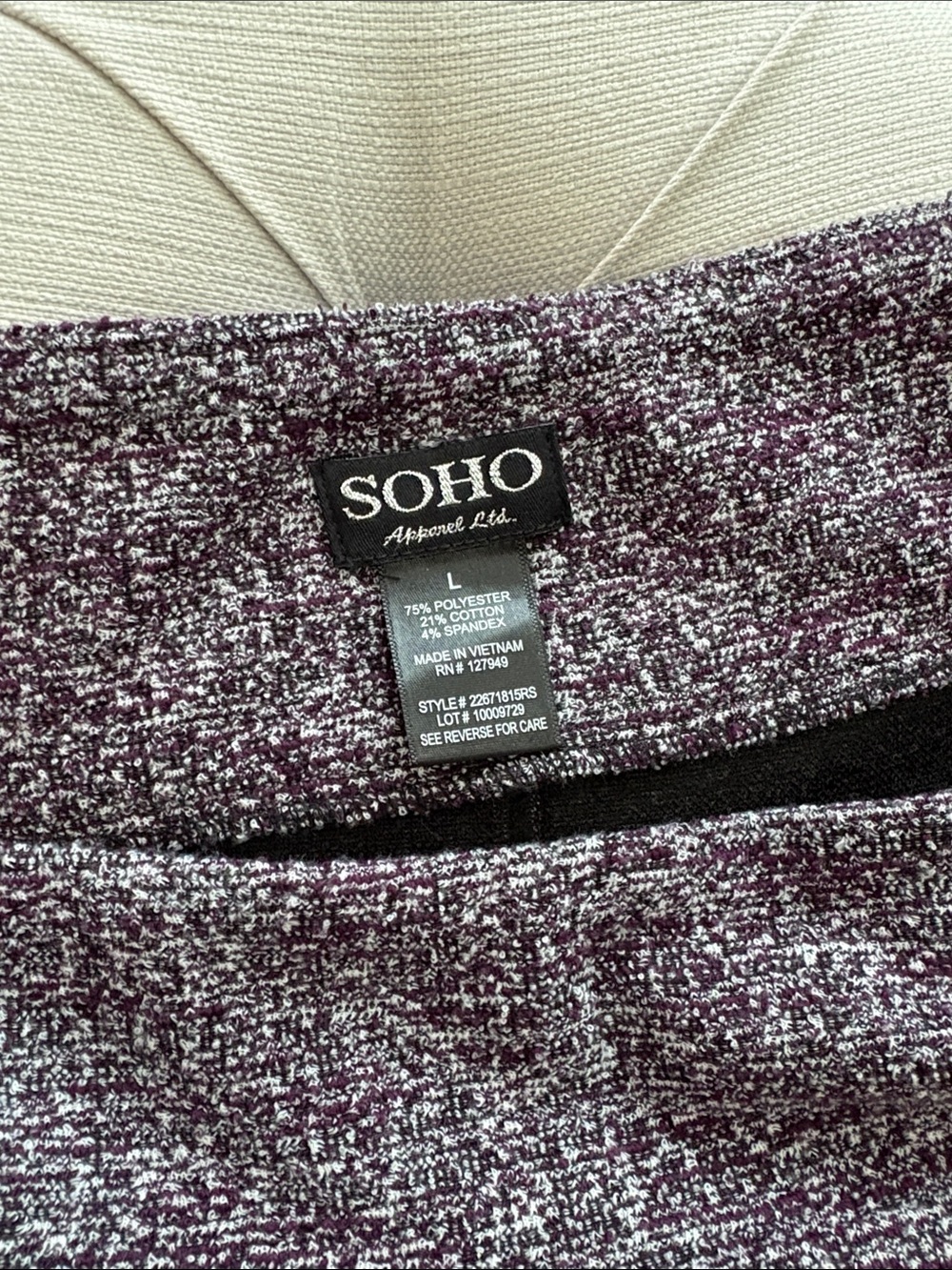 Soho stretchy Pencil Skirt - Picture 2 of 6